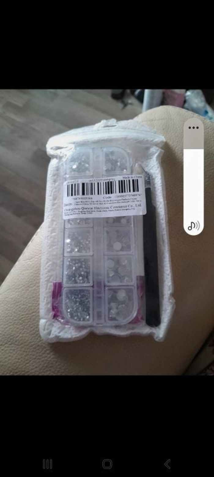 Nécessaire de paillettes pour ongles