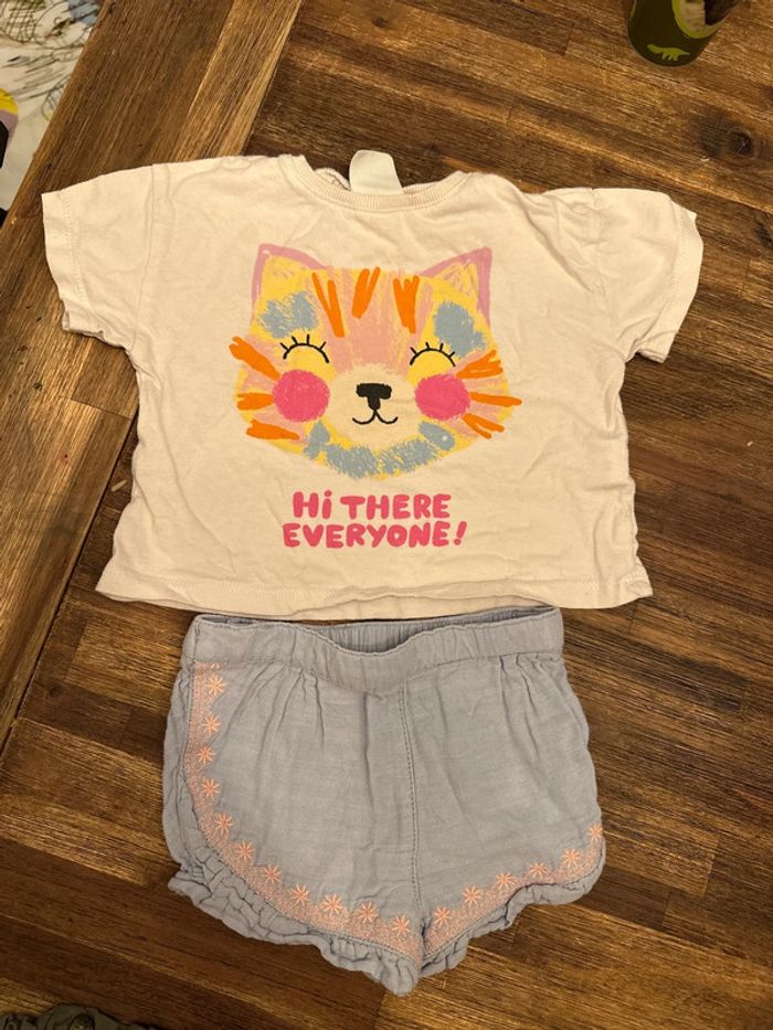 Ensemble short et teeshirt