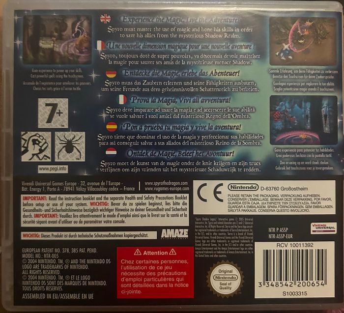 Spyro Skadow Legacy Nintendo - photo numéro 2