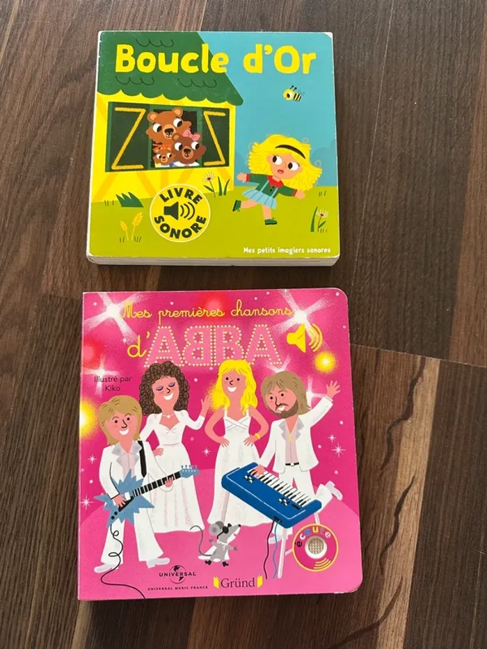 Lot de livres sonores