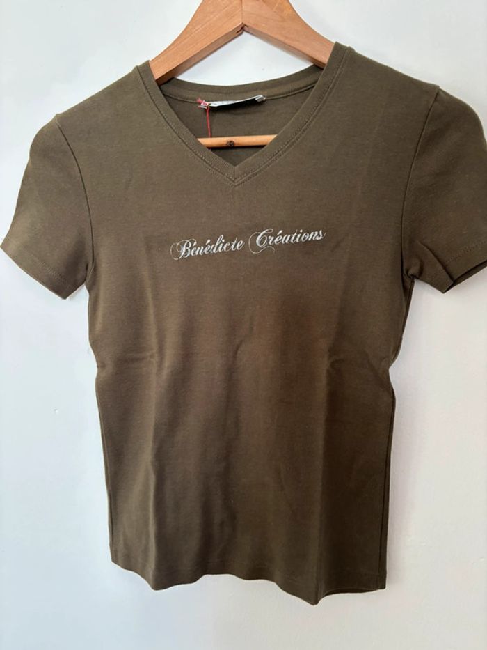 T-shirt manches courtes taille unique - photo numéro 2