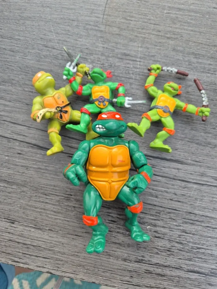 Lot figurines tortues ninja