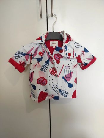 Veste de pluie imperméable Catimini fille 6 mois