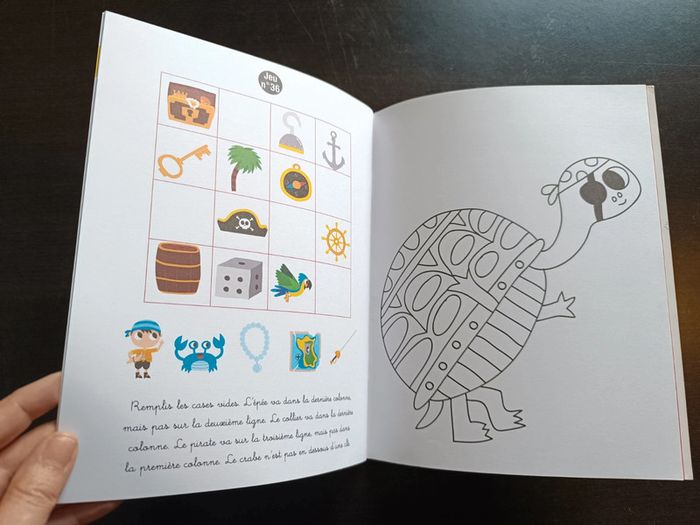 Cahier d'activités LE CAHIER DE JEUX DU P'TIT PIRATE - photo numéro 8