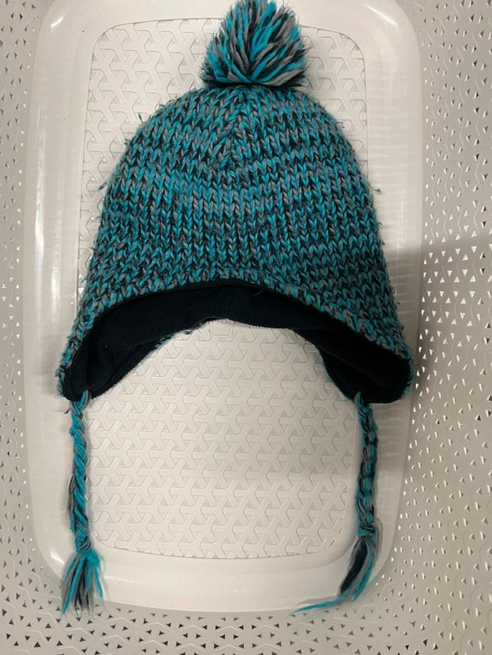 Bonnet garçon intérieur polaire 53 cm