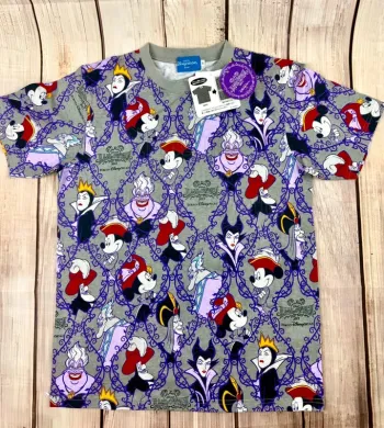T-shirt Disney Halloween vilains Tokyo Disneyland unisexe