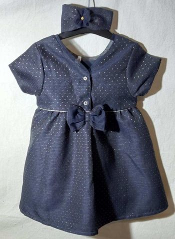 Robe bleue avec bandeau Orchestra