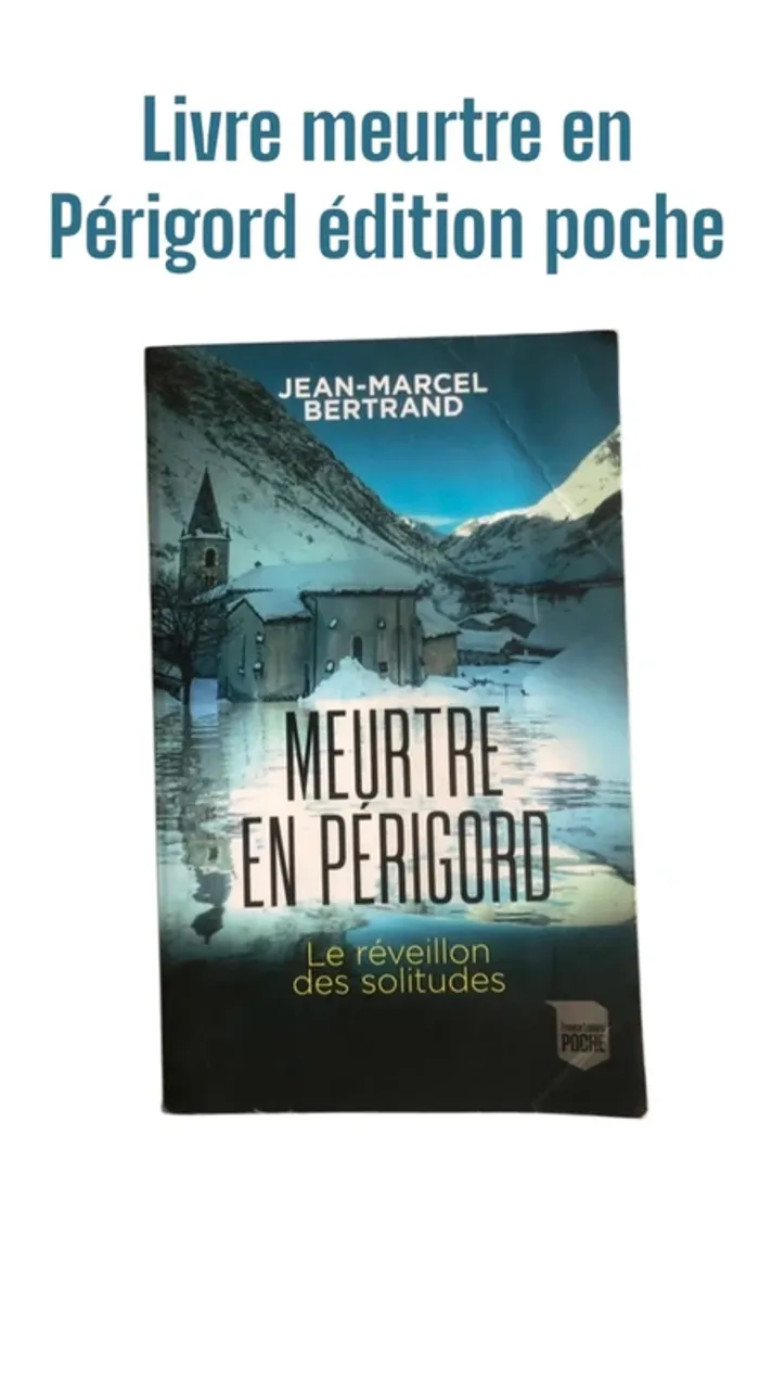 Livre meurtre en Périgord édition poche 📕