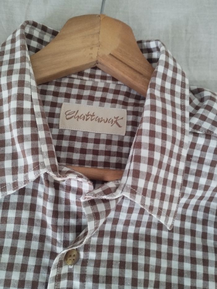 Chemise homme CHATTAWAK marron taille XL - photo numéro 4