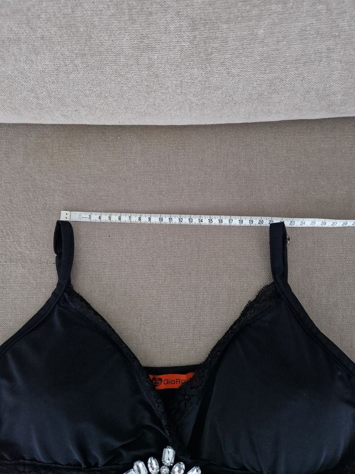 Robe noire à volants Giorgia - photo numéro 8