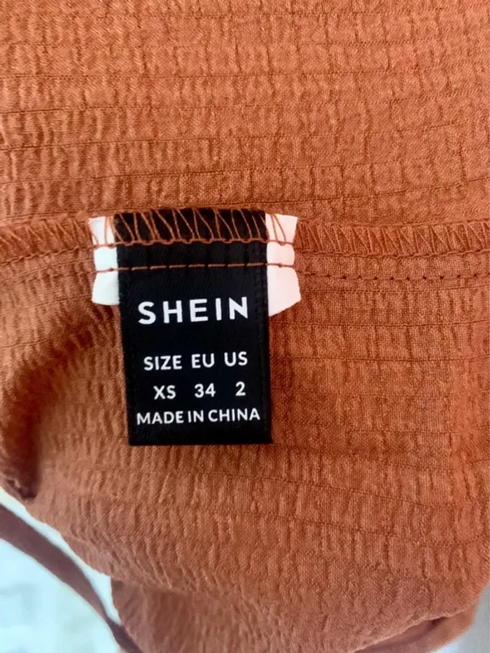 Combinaison ample terracotta - Shein – Taille 34 - photo numéro 5
