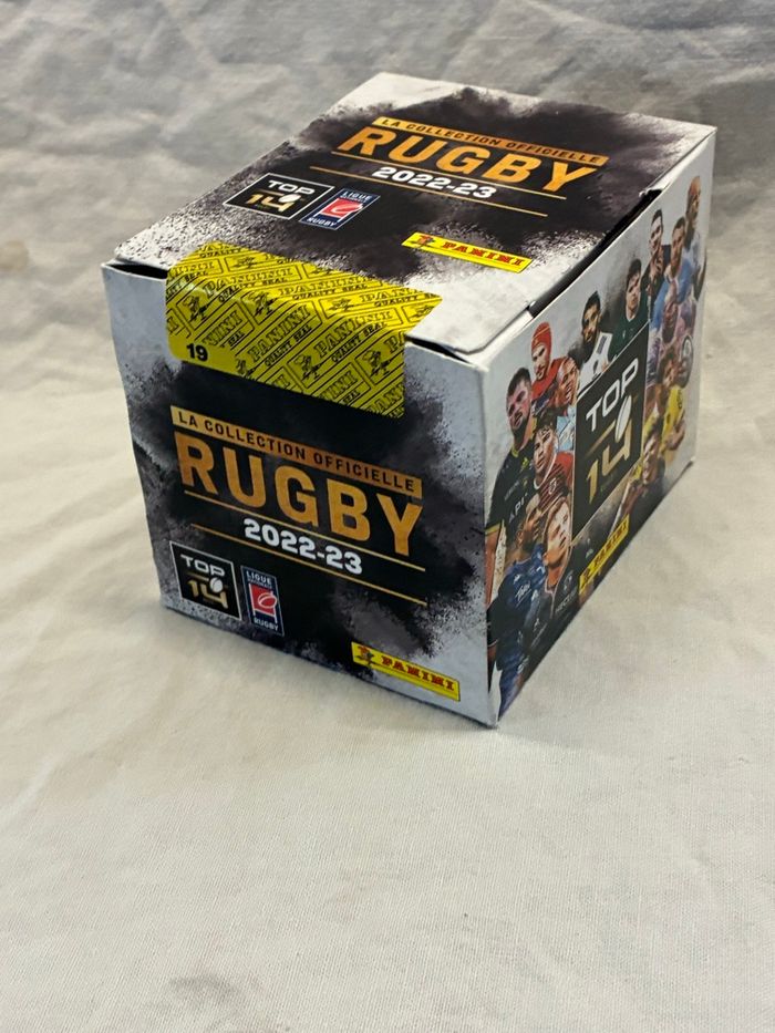 Box 50 sachets Panini stickers Rugby Top 14 2022/2023 🏉 - photo numéro 2