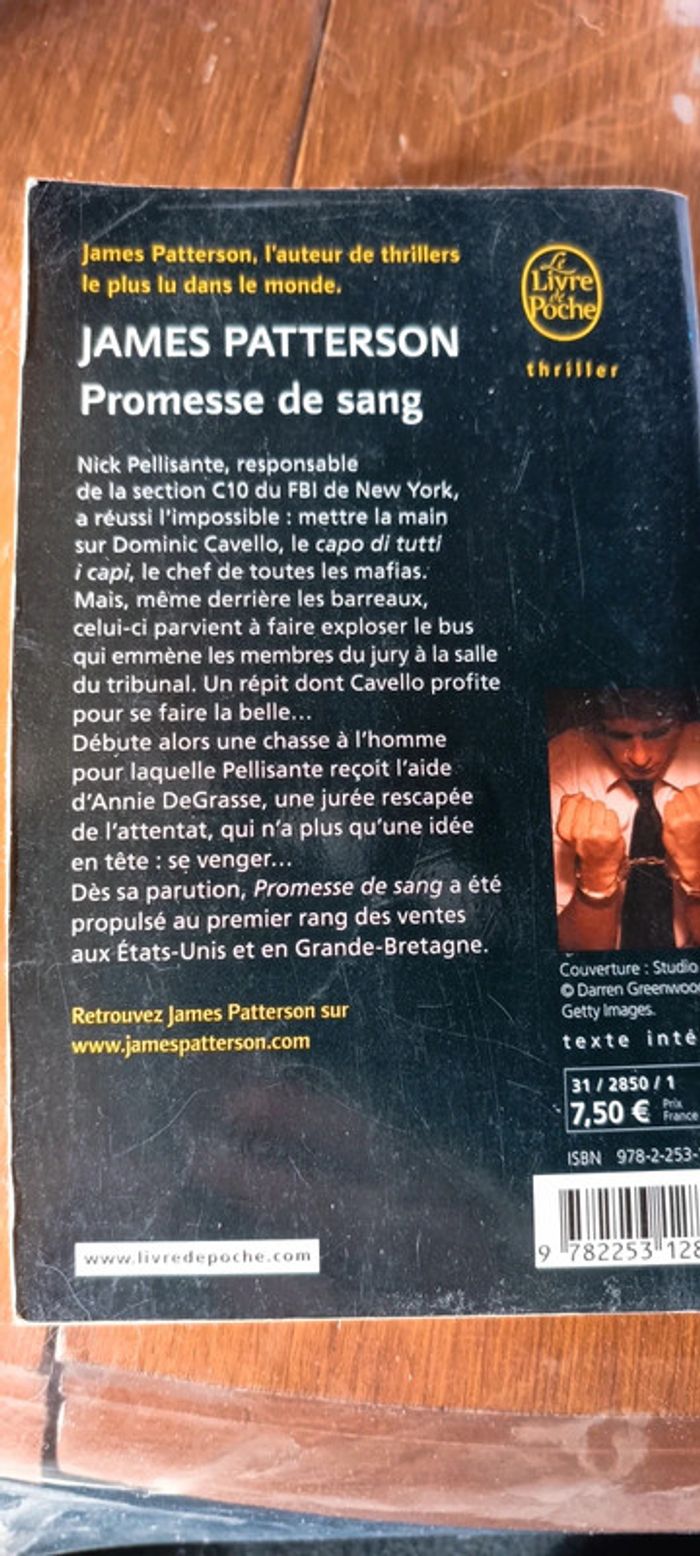 Livre promesse de sang - photo numéro 2