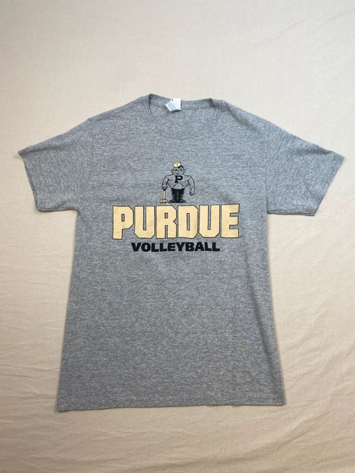 T-shirt Purdue Volleyball Gris – Sport USA – Homme S