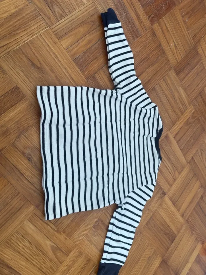 TEE shirt mi saison marinière 18 mois ( 81 cm) petit bateau - photo numéro 2