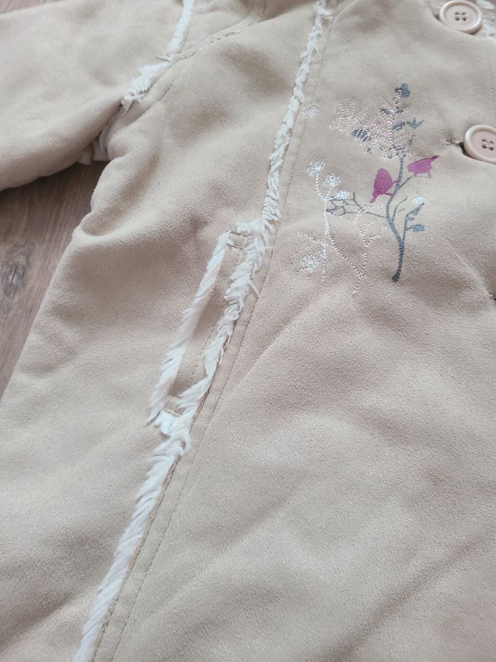Magnifique manteau fille chaud 2 ans - photo numéro 3