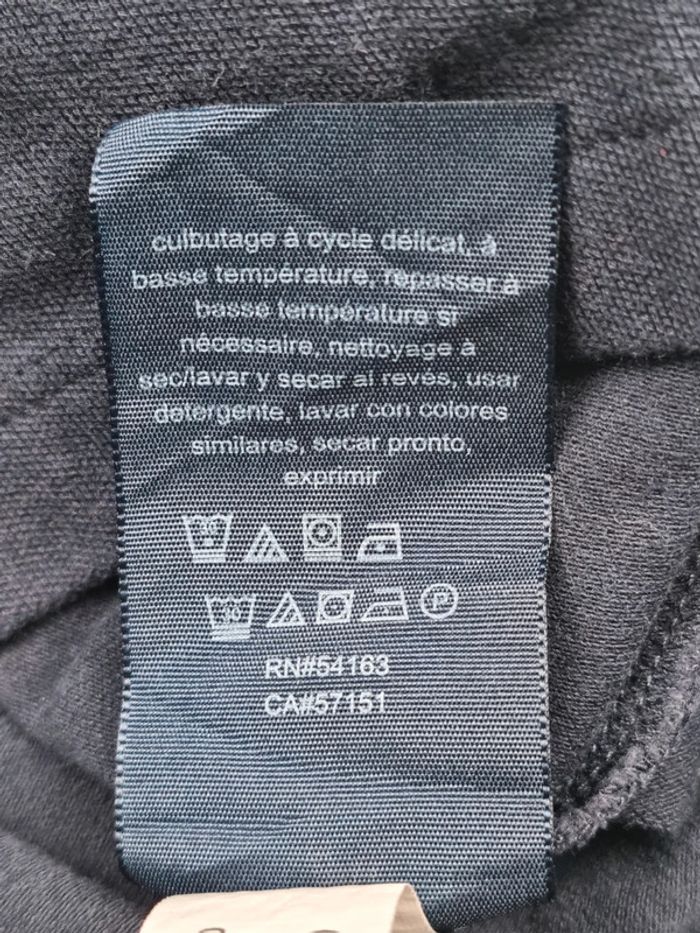 Débardeur polo zippé Tommy Hilfiger marine – Taille L Femme (mesures en photos) - photo numéro 10