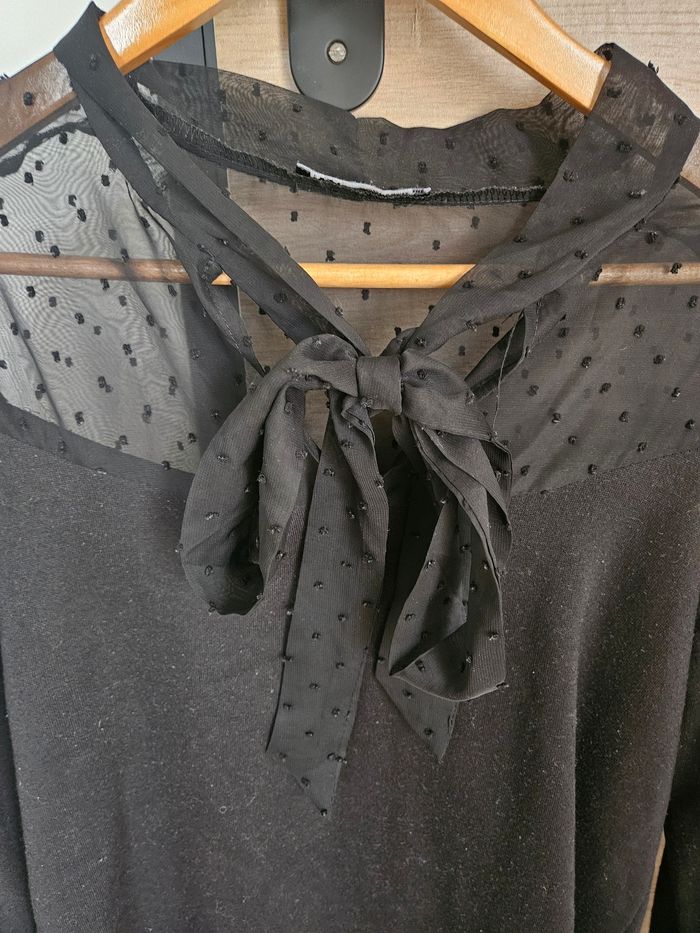 Robe noir zara - photo numéro 3