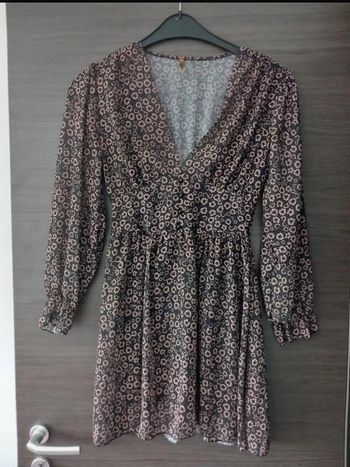 Robe courte fleurie