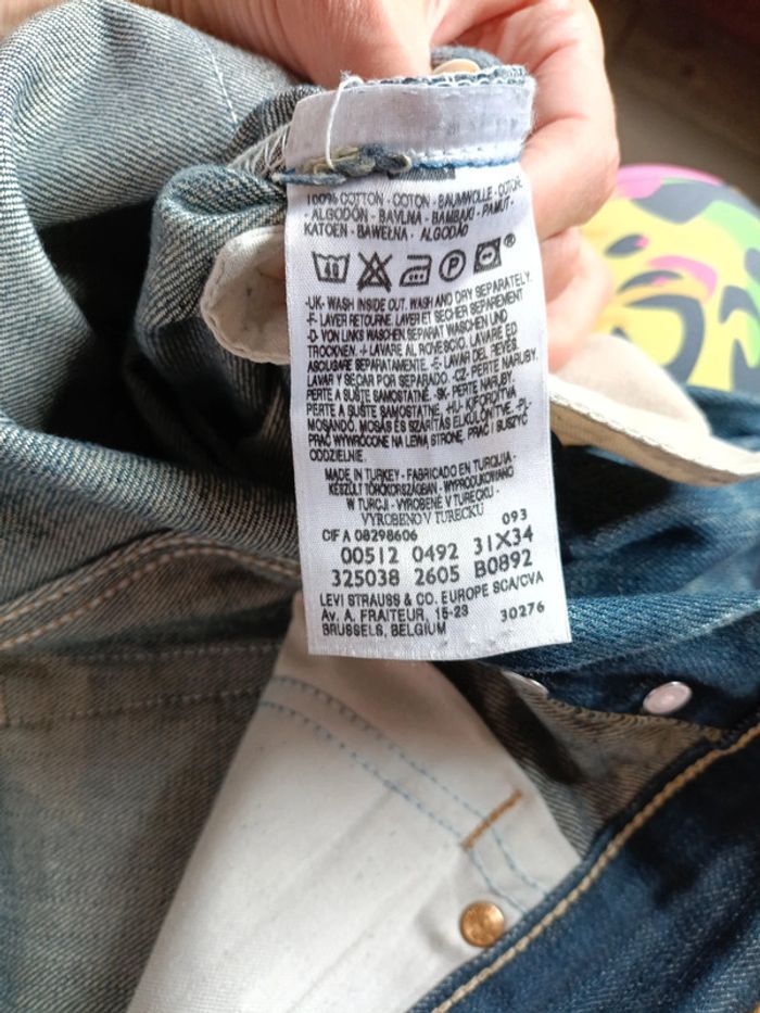 Jean Levi's 512 bootcut 31/34 - photo numéro 12