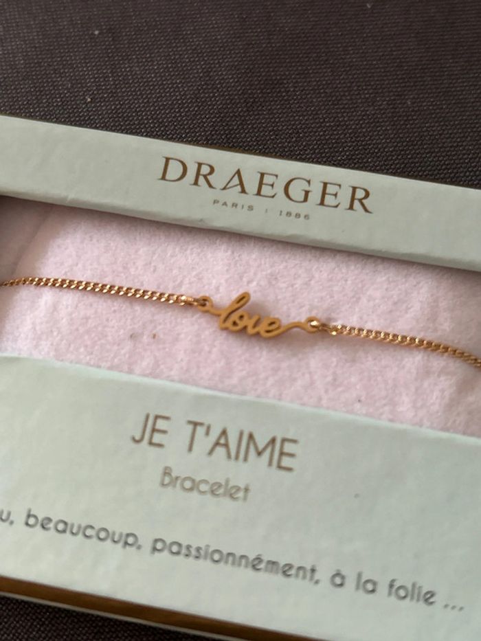 Bracelet Draeger Love / Neuf dans sa boîte
