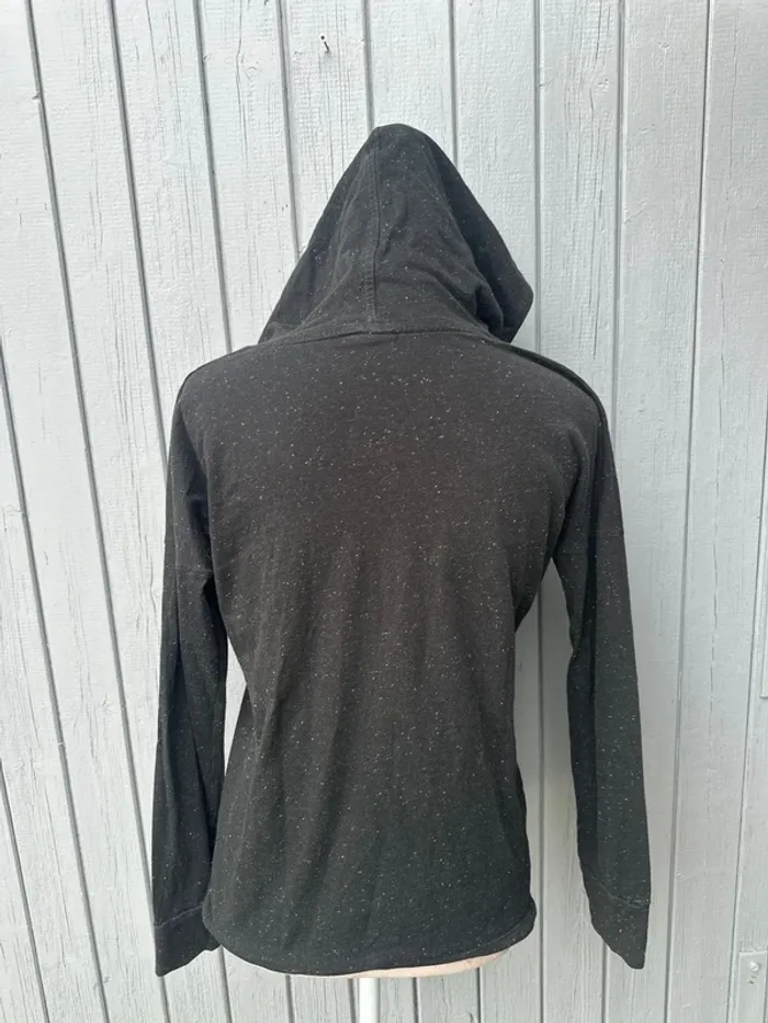 Sweat à capuche manches longues été léger noir coloré Puma femme 38/M - photo numéro 6