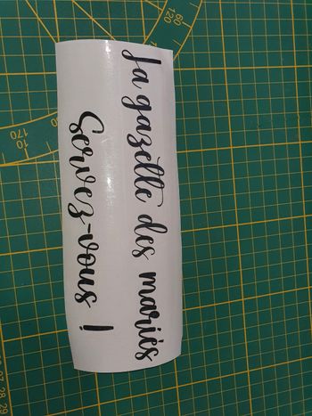 Stickers la gazette des mariés