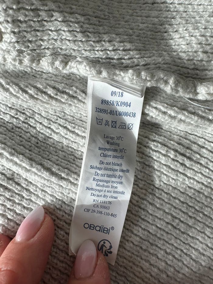 Gilet chaud à boutons pressions - photo numéro 6