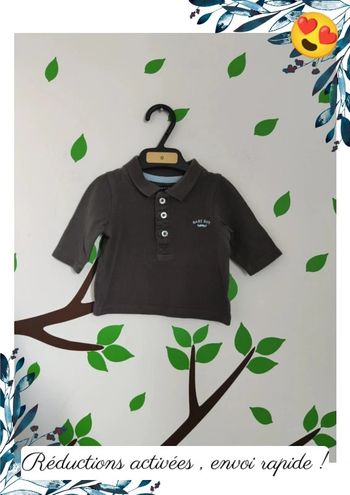 Polo bébé boy 1 mois