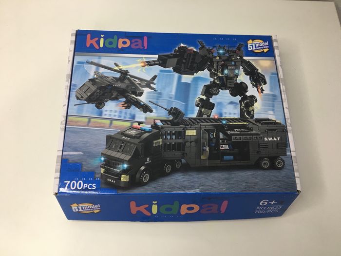 Jouets de construction police s.w.a.t