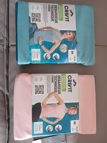 Lot de 2 t-shirts technique s