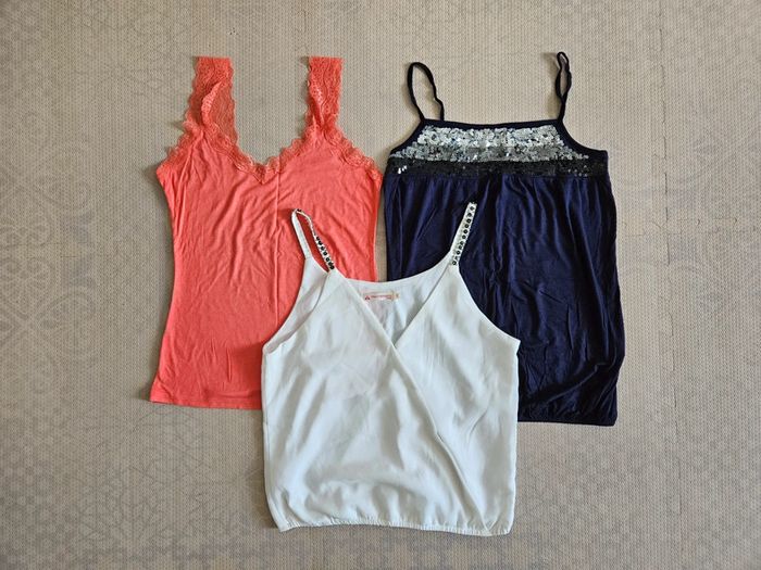 Lot de 3 débardeurs