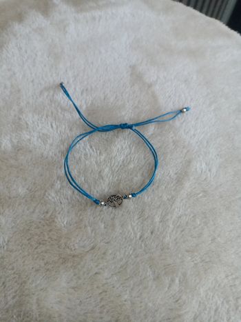 Bracelet cordon bleu arbre neuf