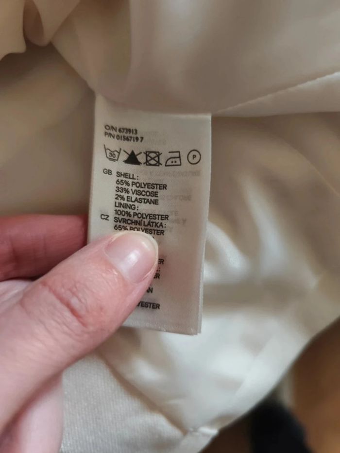 🌸Blazer blanc H&M Taille 34🌸 - photo numéro 5