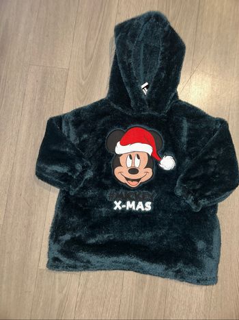Pull polaire à capuche Mickey