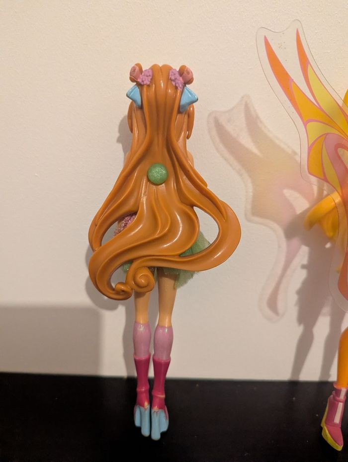 Lot de figurines/ poupées Winx Flora et Stella - photo numéro 5