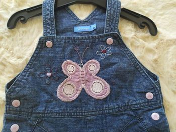 Salopette en jean's fille 24 mois