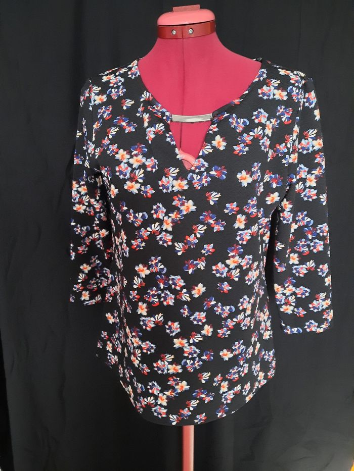 Blouse fleurie