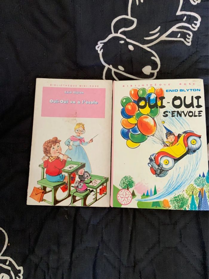 Lot de 2 livres OUI-OUI
