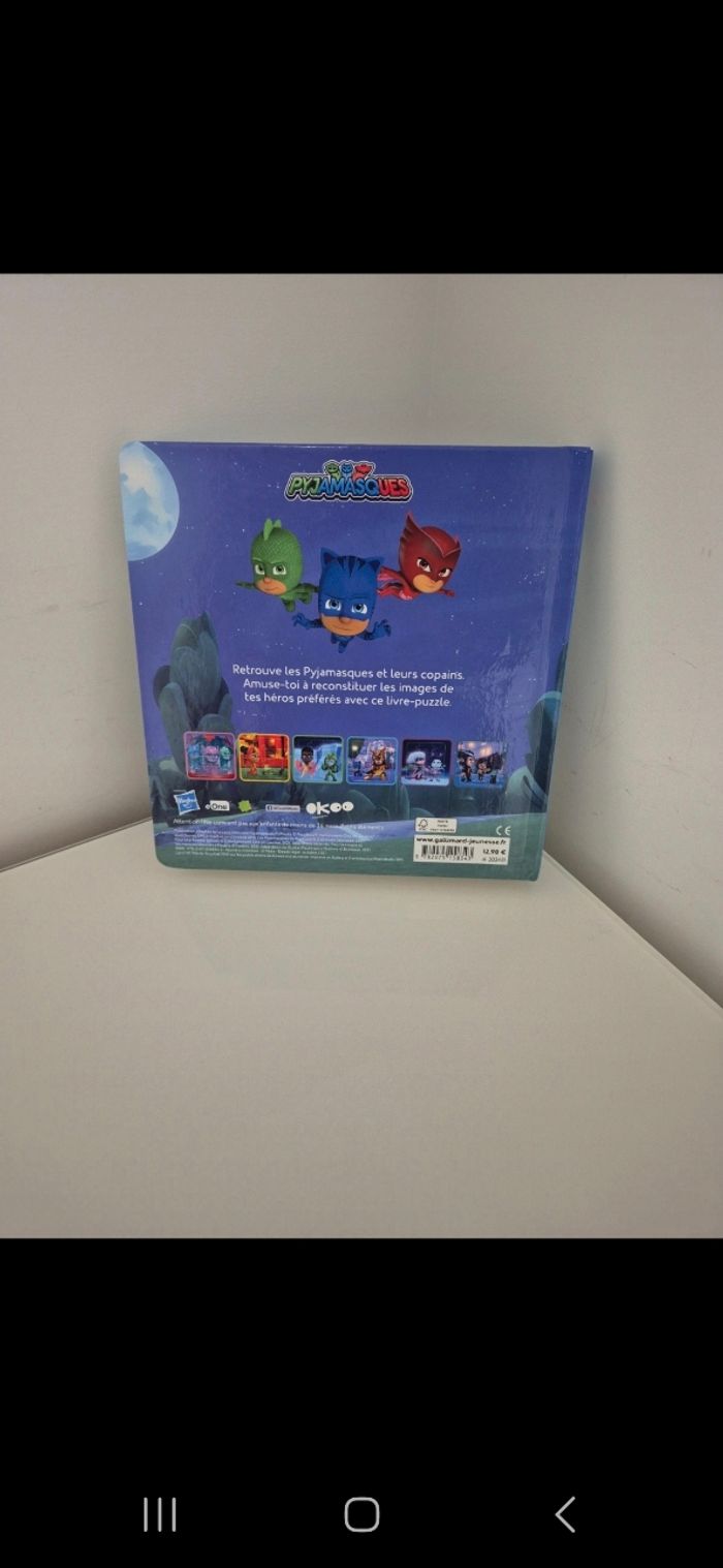 livre puzzle pyjamasques les nouveaux copains - photo numéro 2