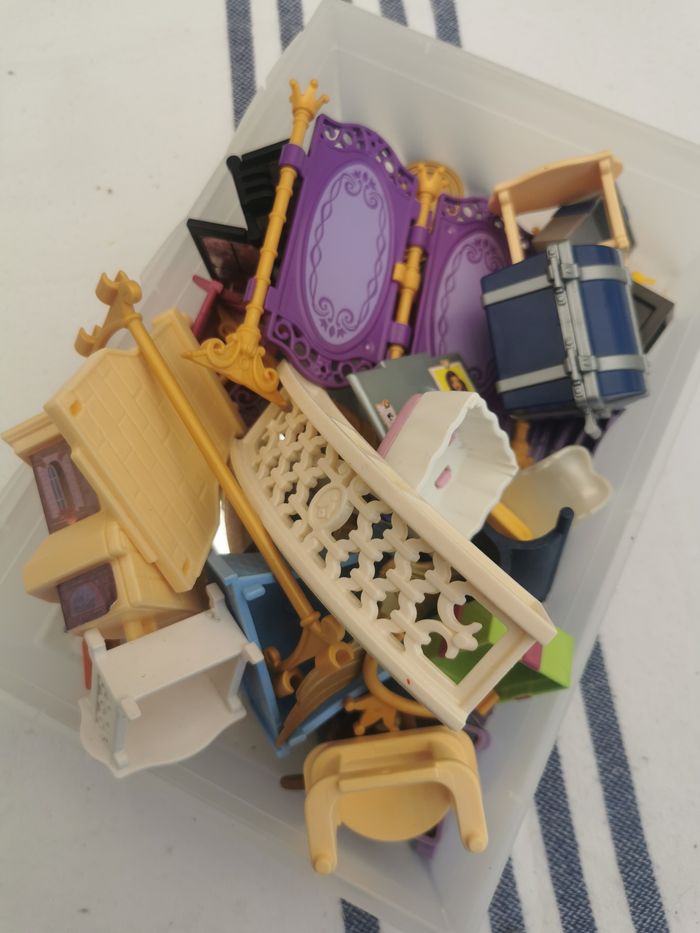 Gros lot de 42 pièces détachées Playmobil château et autres - photo numéro 8