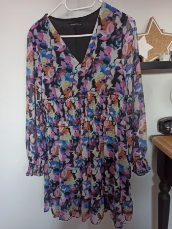 Robe fluide fleurie