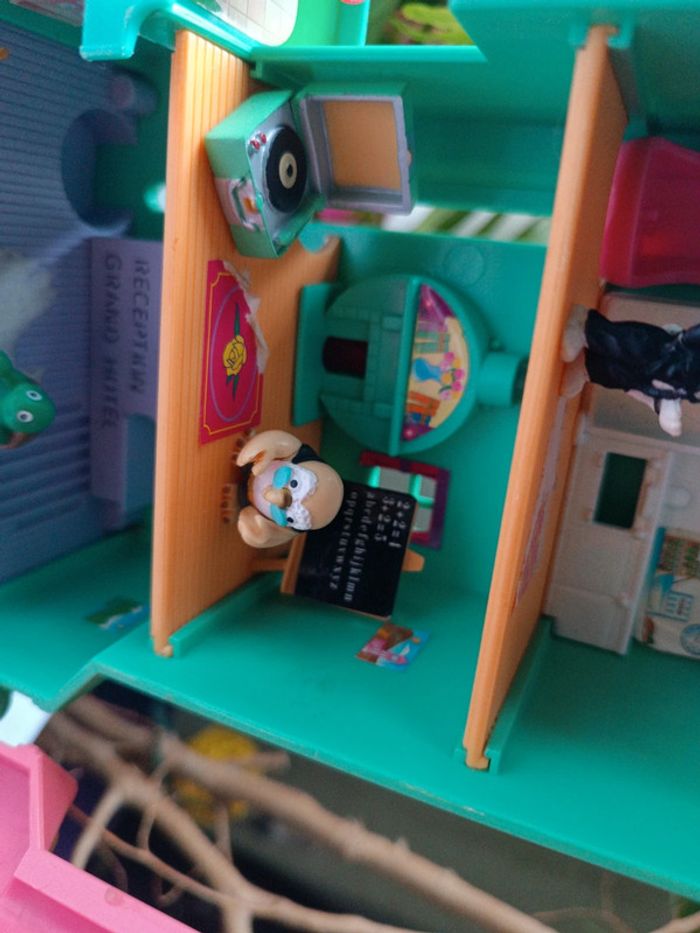 Animaux pet vivid weeny mini sweety hôtel hôtel école School figurine miniature maison house poupée - photo numéro 14
