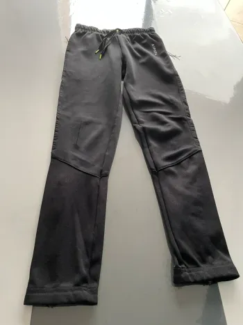 Pantalon de survêtement noir kipsta
