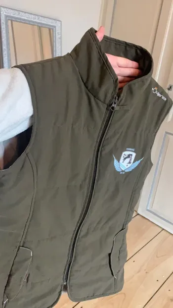 Veste sans manche marron