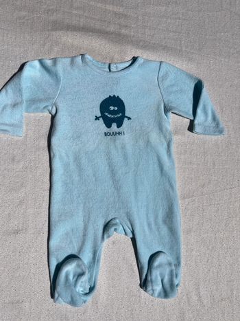Dors Bien / Pyjama bleu * 6 mois