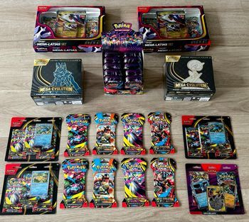 ETB Tripack Display Booster Pokemon Mega Evolution