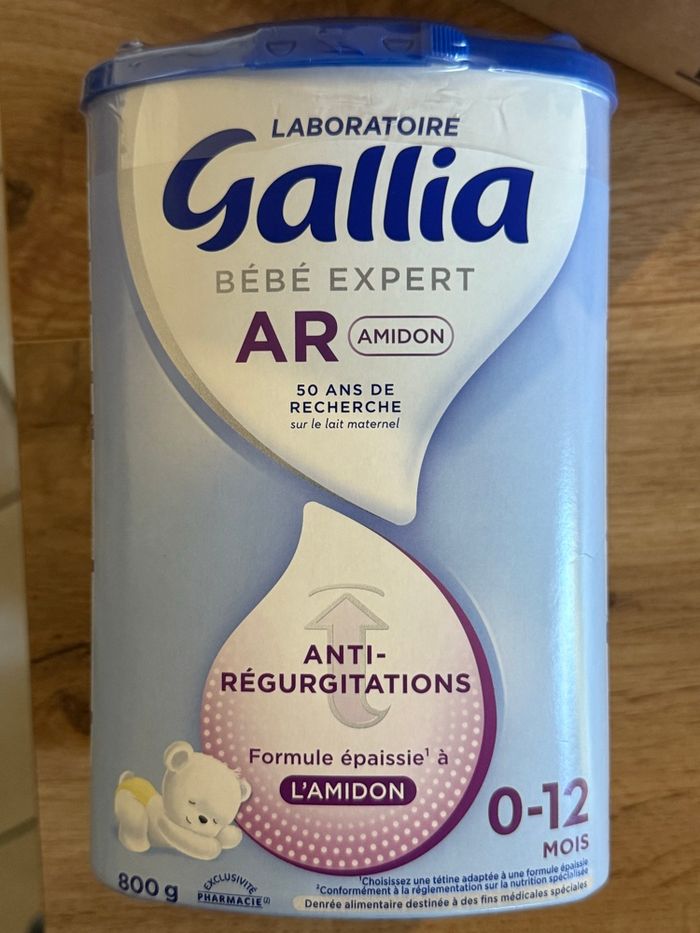 Gallia AR Amidon 0-12 mois