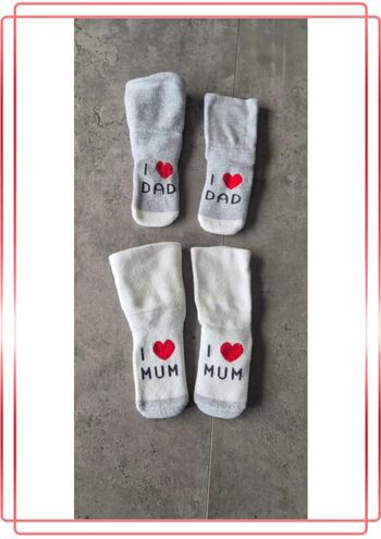 Lot 2 paires de chaussettes anti dérapantes