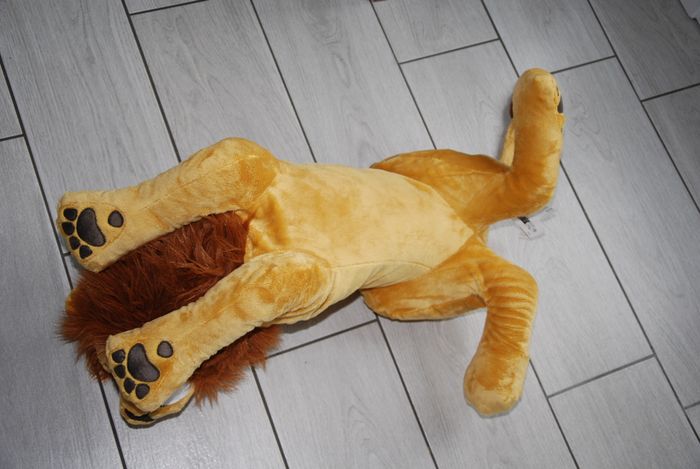 grand lion Peluche Djungelskog 70 cm - photo numéro 5